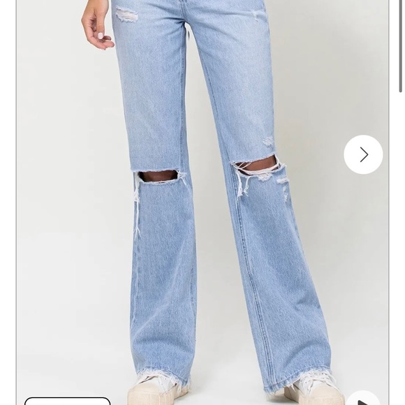 VERVET BY FLYING MONKEY Denim - Vervet “Leslie” 90s vintage flare jean